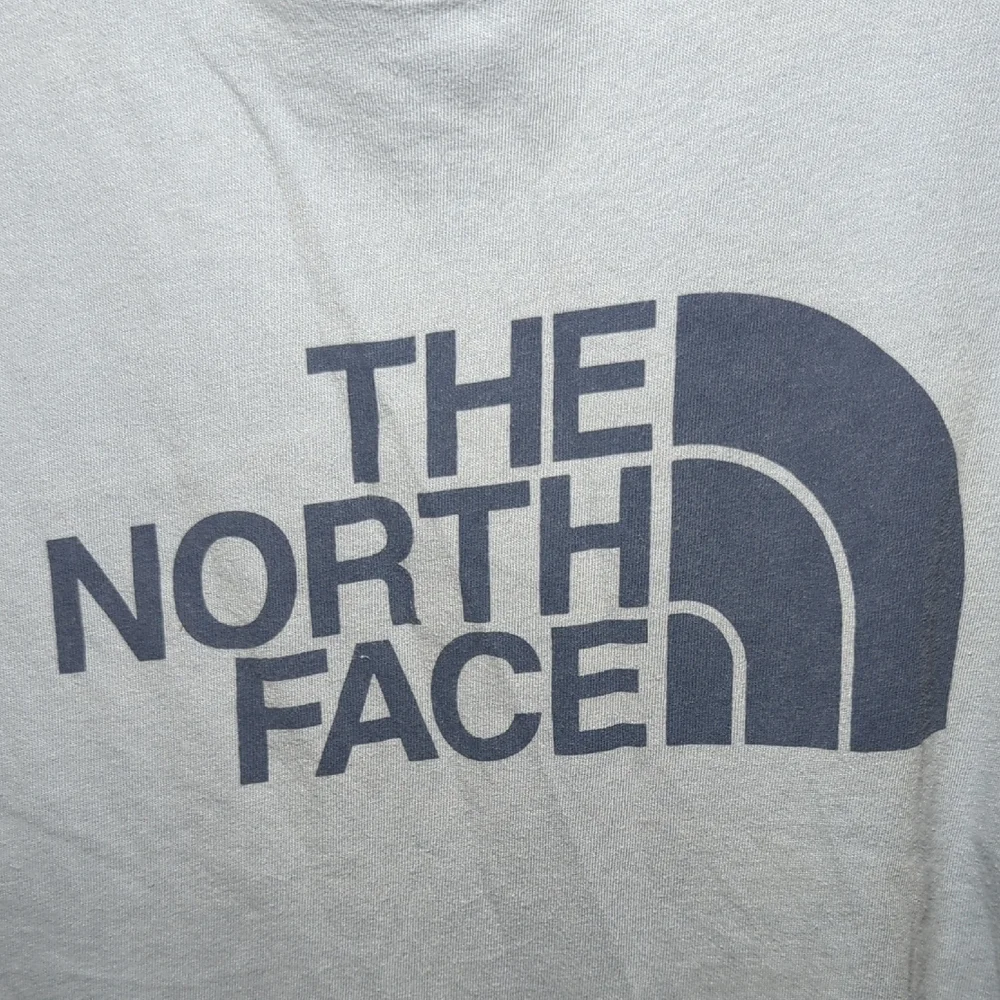 The North Face Blue Standard Fit Logo T-shirt Short Sleeve Cotton Men's Size S